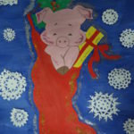 Смотр-конкурс поделок "Милая свинка-розовое брюшко"