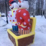 Акция-конкурс «Мой снеговик», 2019