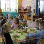 Смотр-конкурс "Сервировка стола к Юбилею детского сада"