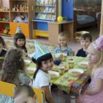 Смотр-конкурс "Сервировка стола к Юбилею детского сада"