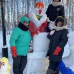 Участие в городской массовой акции-конкурсе "Мой снеговик", 2022