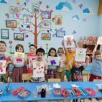 Воспитанники детского сада поддержали патриотическую акцию "Югорский мишка-талисман"