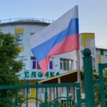 Детский сад присоединился к акции «Флаги России» и «Окна России»